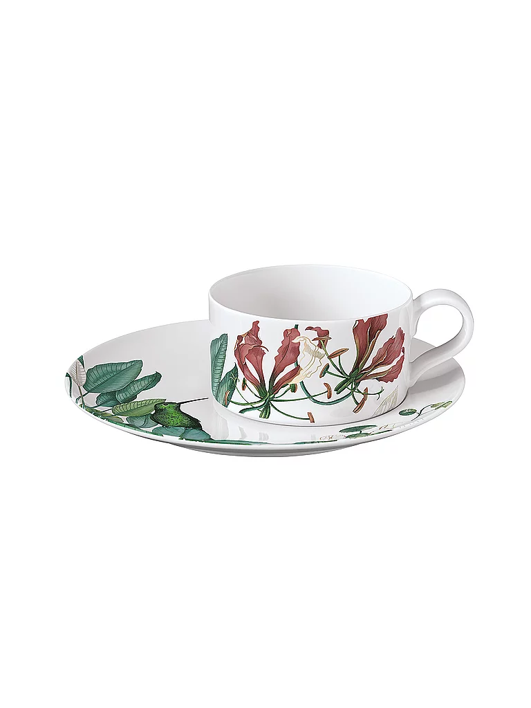 VILLEROY & BOCH SIGNATURE Tee Obertasse 0,23l Avarua Weiss bunt